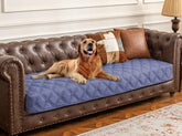 Ameritex funda impermeable para sofá con perro protege muebles contra derrames.