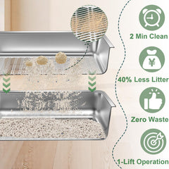 La Amibud sistema de cribado en acero facilita separar desechos