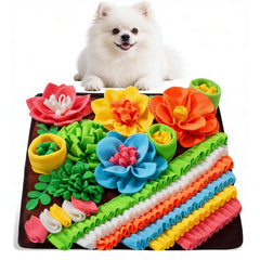 AMIR tapete de olfato para perros, diseño floral para exploracion