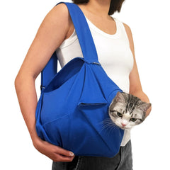 Amkune porta-gato viaje acogedor, ideal para transportar gatos pequeños con comodidad.