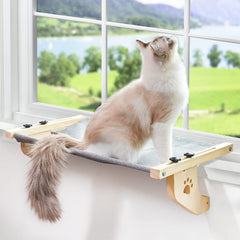 AMOSIJOY percho-ventana-gato-grande, descanso cómodo al sol