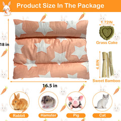Funda desmontable Amremsu para cama de conejo, limpieza fácil y rápida.
