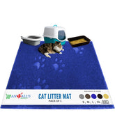 Alfombra Andalus Brands para arena de gato, mantiene el piso limpio.