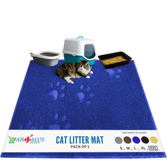 Alfombra Andalus Brands para arena de gato, mantiene el piso limpio.