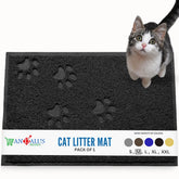 Alfombrilla Andalus para caja de arena impermeable mantiene el suelo seco.