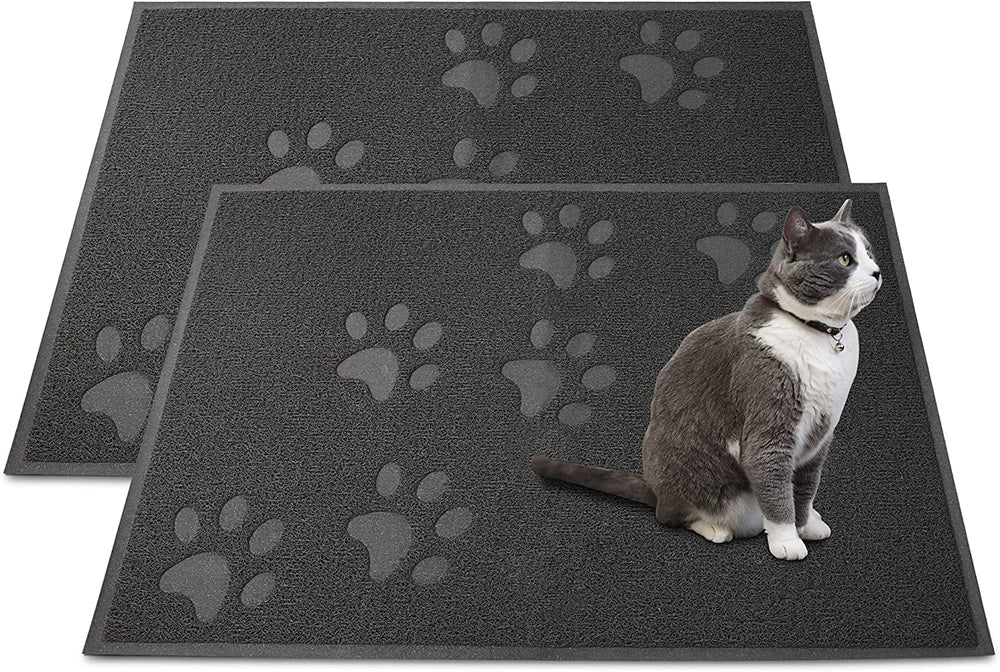 Alfombra Andalus Brands para caja de arena, vista frontal, retiene arena y evita salpicaduras.
