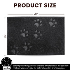 Andalus Brands Litter Mat suave para las patas sensibles del gato.