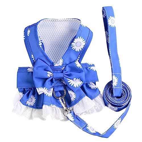 Anelekor arnés margaritas florales para perro, ideal para salidas de verano