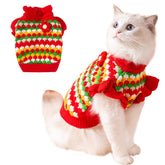 Anelekor suéter para perro pequeño con tulipán, ideal para paseos fríos.