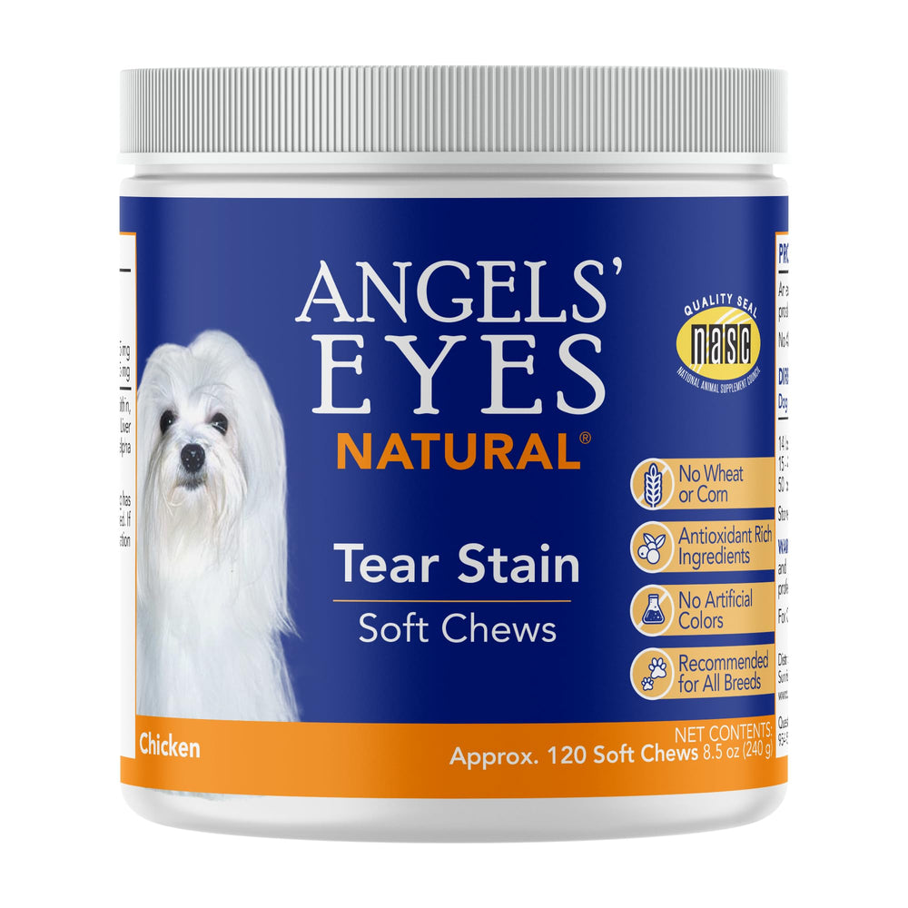 Angels' Eyes Natural: envase para cuidado diario de ojos brillantes en perros