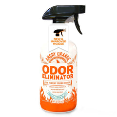 ANGRY ORANGE eliminador de olores en bote de 24 onzas para casa.
