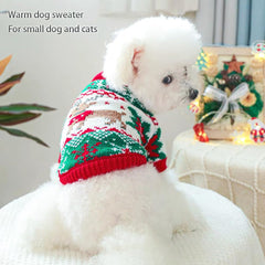 ANIAC diseño de copos de nieve para gato; estilo festivo y cómodo