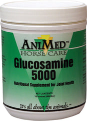 AniMed Glucosamina 5000 para caballos, botella, posible apoyo a la movilidad