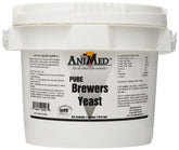 ANIMED levadura cervecera para caballos, envase para nutrición diaria.