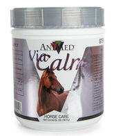 ANIMED Vita-Calm contenedor de 2 libras para caballos nerviosos, apoyo suave.
