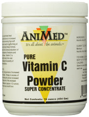 ANIMED Vitamin C Pure, frasco frontal, refuerzo diario de defensa y vitalidad