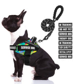 Animire chaleco de entrenamiento para perros con parches personalizables para mensajes