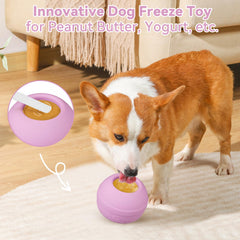Animire juguete para perro con base inestable, favorece juego dinámico y quema energía de forma divertida.