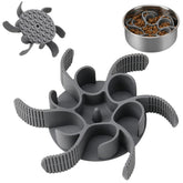 Anipaw comedero lento espiral, ideal para controlar la ingesta durante la comida.