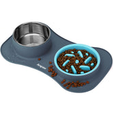 Anipaw plato lento perro 15oz: ayuda a comer más despacio para una experiencia de comida más tranquila.