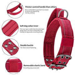 Collar táctico Annchwool con hebillas dobles para mayor durabilidad y ajuste seguro