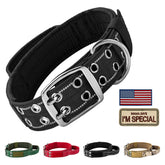 Annchwool collar táctico para perro mediano con ajuste seguro