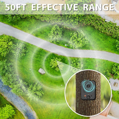 anti-bark-deterrent IPX4 resistente al agua y lluvia leve