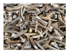 Antler Man trozos de cornamenta premium, snack natural para perros.