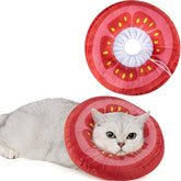 ANWA cono para gato ajustable y suave para una recuperación cómoda