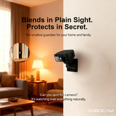 AOBOCAM camara oculta bateria 800mAh para grabacion sostenida.