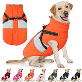 AOFITEE capa para perro con collar polar, calor y confort en paseos