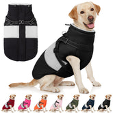 Chaleco AOFITEE para perro con collar de pelo cálido y confort.