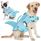 Chaleco de vida AOFITEE con diseño tiburón para mayor flotabilidad y estilo.