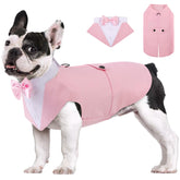 AOFITEE esmoquin-camisa para perros, perfecto para bodas y fiestas