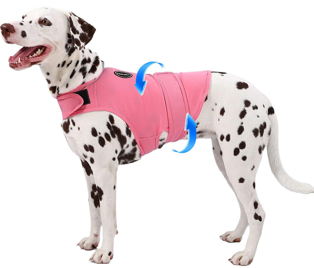 AOOLMOL chaleco ansiedad para perro con ajuste cómodo para mayor tranquilidad