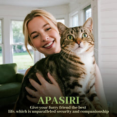 Apasiri estructura modular tridimensional, montaje sencillo para casa de gato.