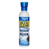API ACCU-CLEAR, botella de 8 onzas, clarifica agua dulce para un acuario claro.