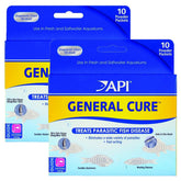 API General Cure en polvo, paquete de 20 sobres para tratar enfermedades de peces