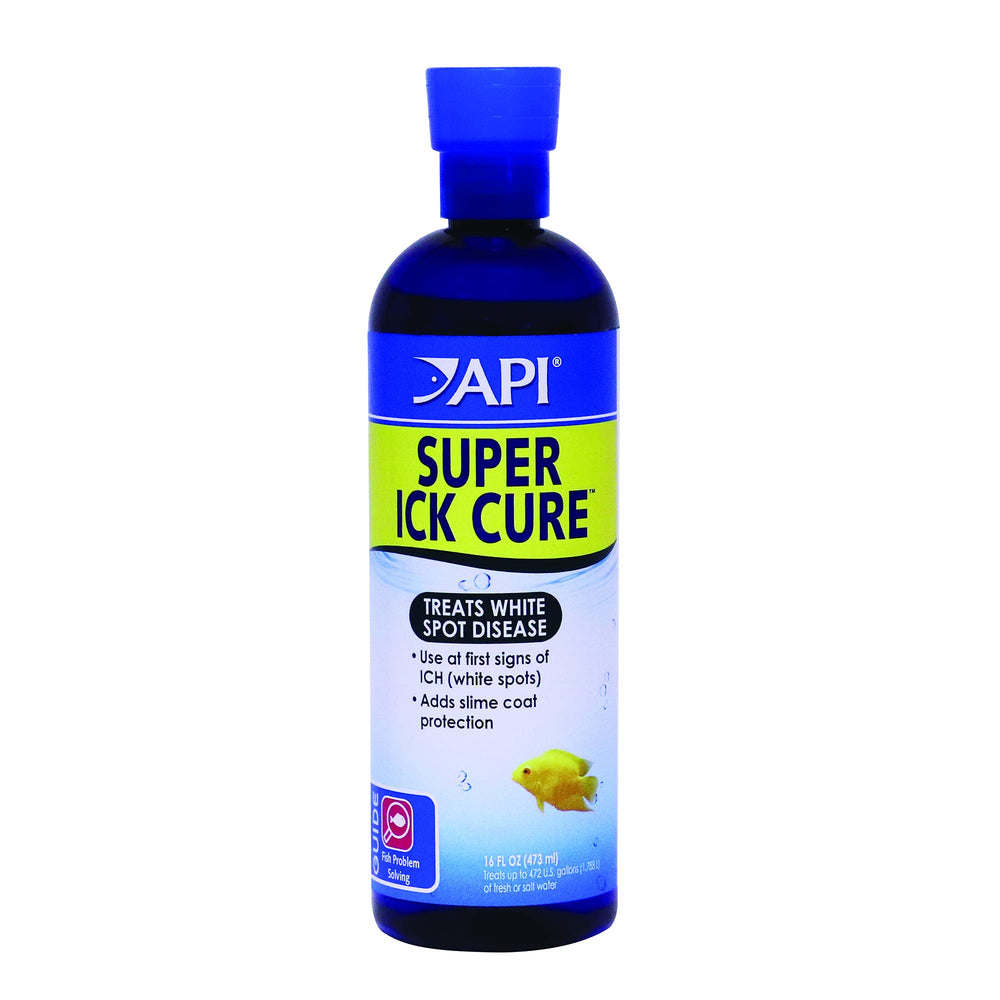 API Liquid Super ICK Cure: botella para tratamiento de ich en acuarios.
