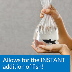 API QUICK START: uso inmediato para acuarios nuevos y peces recién añadidos.