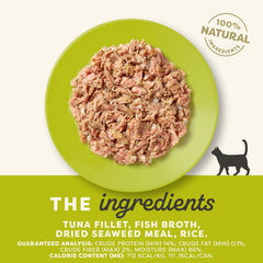 Applaws comida húmeda, 75% carne, sabor natural para apoyar el apetito.