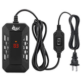 Calentador submersible AQQA de 150W para acuario en acción, mejora la estabilidad de temperatura.