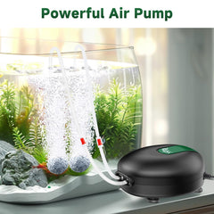 Bomba de aire AQQA ultrarruidosa, menos de 30 dB, ideal para dormitorios.