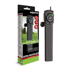 Aquael Ultra termostato para acuario 150W, control estable de temperatura.