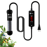 AquaMiracle 100W mini calentador para acuario: ahorro de espacio en tanques pequeños.