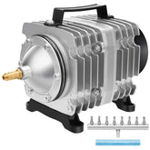 Aquamiracle bomba de aire 120W, cuerpo de aluminio, alto rendimiento para acuarios.