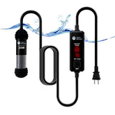 Aquamiracle calentador compacto para acuarios pequeños mantiene temperatura estable sin ocupar espacio.
