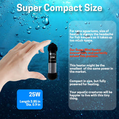 Aquamiracle pantalla externa con dos indicadores de luz facilita leer temperatura y ajustes.