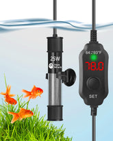 Aquamiracle termostato LED digital con ajuste preciso para acuario.