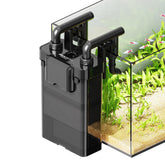 AQUASMITH filtro colgante trasero ultra silencioso para acuarios, descanso sin ruidos